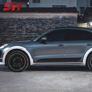 Parafanghi Stile TKT di Alta Qualità, Materiale PU, Colore Nero, Ricambio per <span class=keywords><strong>Macan</strong></span> 2014-2021, Parti Auto - Product Image 3