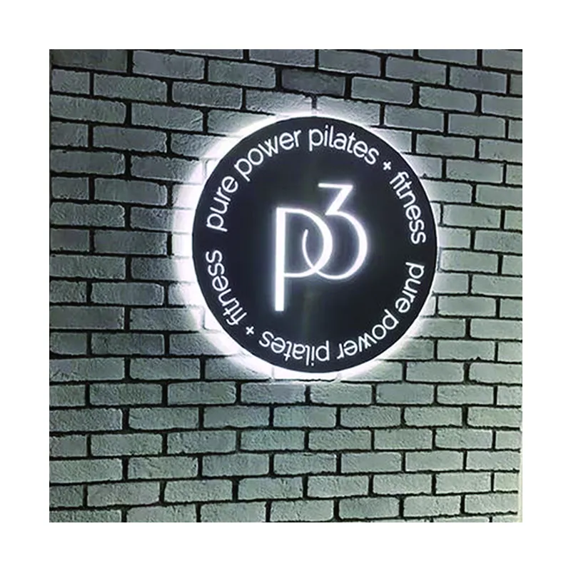 Display del caffè 3d segno Business Open Hours Signage Led Lighted Logo grandi lettere