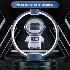 नए आगमन पोर्टेबल स्मार्ट ई ऑडियो चुंबकीय लेविटेशन कंप्यूटर स्पीकर वूफर अलार्म घड़ी-सम्मिलित स्मृति कार्ड बैटरी अंतरिक्ष यात्री - Product Image 4