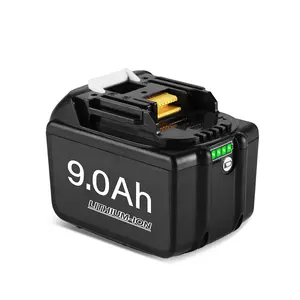 Capaciteit 18V 9000Mah Lithium Ion Bl1815 Oplaadbare Batterij Voor Makita 18V Batterij Bl1830 Bl1835 Bml185 Bdf454z Gereedschap