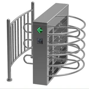 Torniquetes de media altura duraderos de alta calidad con reconocimiento facial de alta seguridad para estadio de fútbol