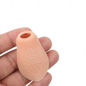 <span class=keywords><strong>Corrector</strong></span> <span class=keywords><strong>de</strong></span> juanetes y sastres Alivio <span class=keywords><strong>de</strong></span> juanetes-Pinky Toe Bunionette Cojín Inflamación y dolor Gel Silicona Toe Guard - Product Image 4