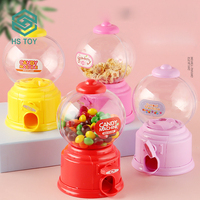 Distributeur automatique de bonbons HS en plastique Twister Distributeur de gommes en forme de conteneur Ensemble promotionnel de style dessin animé avec sac Opp