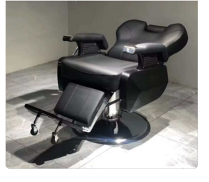 Chaise de salon de coiffure professionnelle de qualité supérieure, mobilier commercial moderne pour salon de beauté et barbier - Product Image 5
