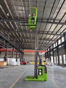 DFLIFT 1000kg Capacité 6000mm Hauteur <span class=keywords><strong>de</strong></span> levage <span class=keywords><strong>Préparateur</strong></span> <span class=keywords><strong>de</strong></span> commandes électrique pour entrepôt et industries manufacturières Entraînement par batterie - Product Image 5