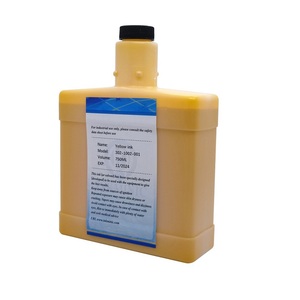 Compatible Citronix Color Ink 302-1002-001 Yellow 302-1008-003 Red 302-2004-001 <b>White</b> with Chip for CI5000 CIJ <b>Printer</b> - Product Image 1
