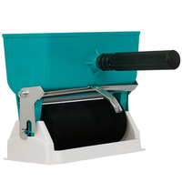 Encoladora de rollo Manual de 6 pulgadas, aplicador de látex blanco para tablero de empalme, revestimiento de cartón, herramienta de pintura para carpintería