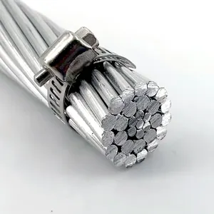 Garantía de calidad Buena calidad Cable trenzado de aluminio con núcleo de acero ACSR 3000 m lista de precios de conductores Cable aéreo