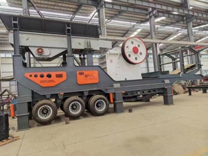 Broyeur de carrière, Broyeur mobile de mâchoire de gravier de calcaire de granit, Usine Prix Agrégat Rock Crushing Plant - Product Image 3