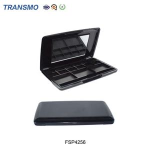 Boîte à poudre en gros, contenants transparents en plastique doré pour crème, blush, maquillage, palette de fards à paupières, palette de contour, poudre - Product Image 1