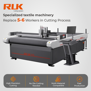<span class=keywords><strong>เครื่อง</strong></span>ตัดหนัง CNC รุ่น RUK MCC03 แบบใบมีดสั่น สำหรับหนังแท้ หนังเทียม และผ้า - Product Image 1