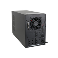 Alimentation sans interruption (ASI) monophasée à onde sinusoïdale SKE 2000VA 1600W, interactive sur la ligne, avec port RS232