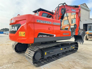 Excavatrice sur chenilles hydraulique d'occasion d'origine coréenne Doosan DX140LC-9C, 14 tonnes, à vendre. Excavatrice Doosan DX140. - Product Image 6