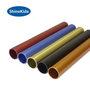 Color oro tubos <span class=keywords><strong>de</strong></span> <span class=keywords><strong>aluminio</strong></span> <span class=keywords><strong>anodizado</strong></span> - Product Image 3