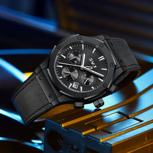 SVJ 남자 시계 석영 운동 남자 여름 시계 Rejos 방수 시계 - Product Image 2