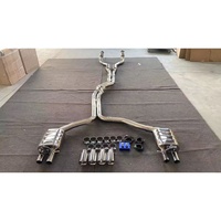 Sistem Knalpot Catback Stainless Steel 1.5mm Poles Cermin untuk Audi S6/S7/C7 4.0T RVE 2012-2018 dengan Garansi 3 Tahun