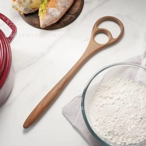 Mélangeur à pâte en bois, outil de mélange pour la boulangerie et la cuisine, facile à utiliser - Product Image 2