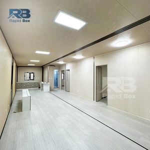 منزل متنقل مسبق الصنع رخيص، مكتب، كابينة، منزل صغير فاخر، فندق متنقل، منزل حاوية قابل للتوسيع مسبق الصنع، فيلا - Product Image 4