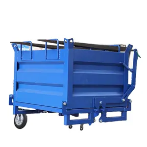 Suitable For The Collection Of Processing Waste And Building Materials Robust Metal Containers With Bottom Open