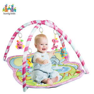 <span class=keywords><strong>Konig</strong></span>-alfombra de juegos para bebés, colchoneta de actividades suave personalizada para dormitorio, gimnasio para bebé recién nacido con juguete colgante para cuna - Product Image 3