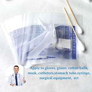 Kantong Plastik HDPE Ukuran Kustom dengan Stiker Dialisis Kelas Medis untuk Pengemasan Jarum Pengambilan Darah - Product Image 5