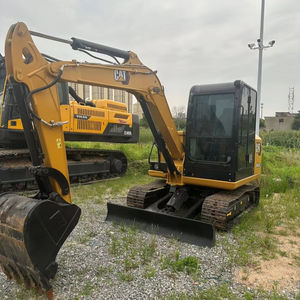 Miniexcavadora Usada Cat305.5 2022, Caterpillar de 5.5 Toneladas, Equipo de Construcción, Componentes Principales: Motor, Caja de Cambios, PLC, Bomba - Product Image 1