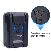 5D Style 14.8 volts batterie au Lithium Recharge alimentation v-mount batterie pour ordinateur portable Sony Canon tablette appareils de jeu lumière LED