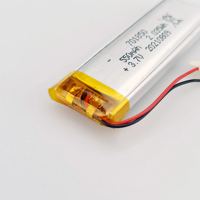 Fournisseur fiable de batteries Li-Po 701850 3.7V longues et fines, 350mah, 550mah, 600mah, 630mah, certifiées KC CE, pour équipements de beauté portables