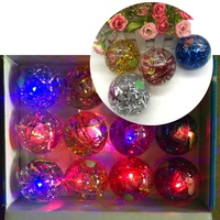 Pelota Elástica de Cristal de 6.5 Pulgadas, Pelota Brillante que Rebota, Esposas Luminosas, Juguetes para Niños, Pelota de Salto Colorida