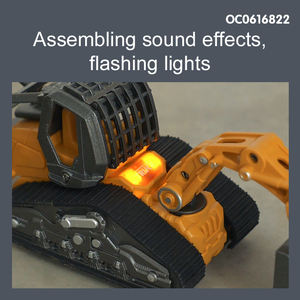 Масштаб 1:32, детская игрушка, бульдозер, разборная литой модель грузовика - Product Image 4