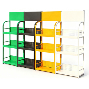 Kệ trưng bày tùy chỉnh cho bánh quy, Giá bán lẻ thương mại 4 tầng cho kẹo/bánh quy/sô cô la/mứt/Kẹo cao su/Chip - Product Image 3