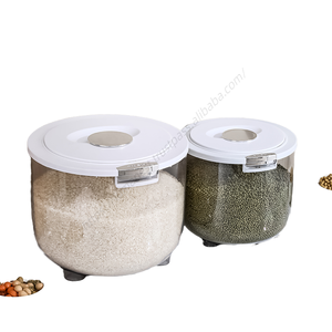 กล่องเก็บข้าวสารขนาดใหญ่ ป้องกันแมลงและความชื้น ฝาปิดแน่น ใช้งานง่าย สำหรับห้องครัว - Product Image 5