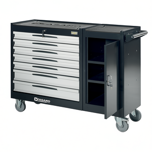 Fasano Tool <b>Cabinet</b> 10 Drawer Rolling Steel <b>Garage</b> Storage With Locks For Auto Repair - Product Image 2