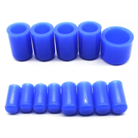 Bouchons d'extrémité de tuyau en caoutchouc personnalisés, protections pour trous de tuyau, capuchons d'obturation en silicone, embouts de tuyau en caoutchouc de silicone