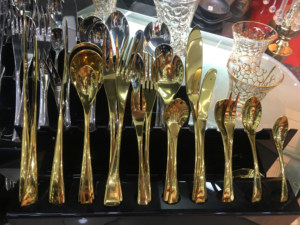 Vuelos de oro de acero inoxidable <span class=keywords><strong>cubiertos</strong></span> - Product Image 4