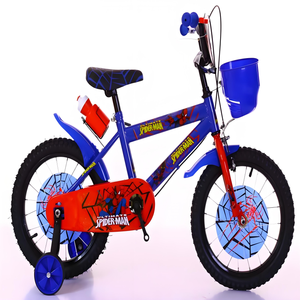 <span class=keywords><strong>Bicicleta</strong></span> Infantil de 12, <span class=keywords><strong>14</strong></span> y 16 Pulgadas con Marco de Acero y Frenos de Disco, Llanta de Acero con Alto Contenido de Carbono para Niños, Diseño de Spider-Man - Product Image 2