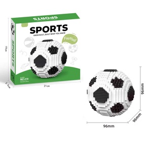 Set di Blocchi da Costruzione di Alta Qualità, Trofeo di Calcio 2026, Modello di Coppa, Micro Mattoncini, Giocattolo Fai-da-Te, Decorazione per Casa, Regalo per Tifosi - Product Image 3