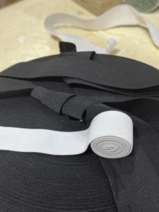 Bandes élastiques plates en tricot de haute qualité, différentes tailles, <span class=keywords><strong>15</strong></span> <span class=keywords><strong>mm</strong></span>, motif rayé, pour textiles de maison, sacs, chaussures - Product Image 4