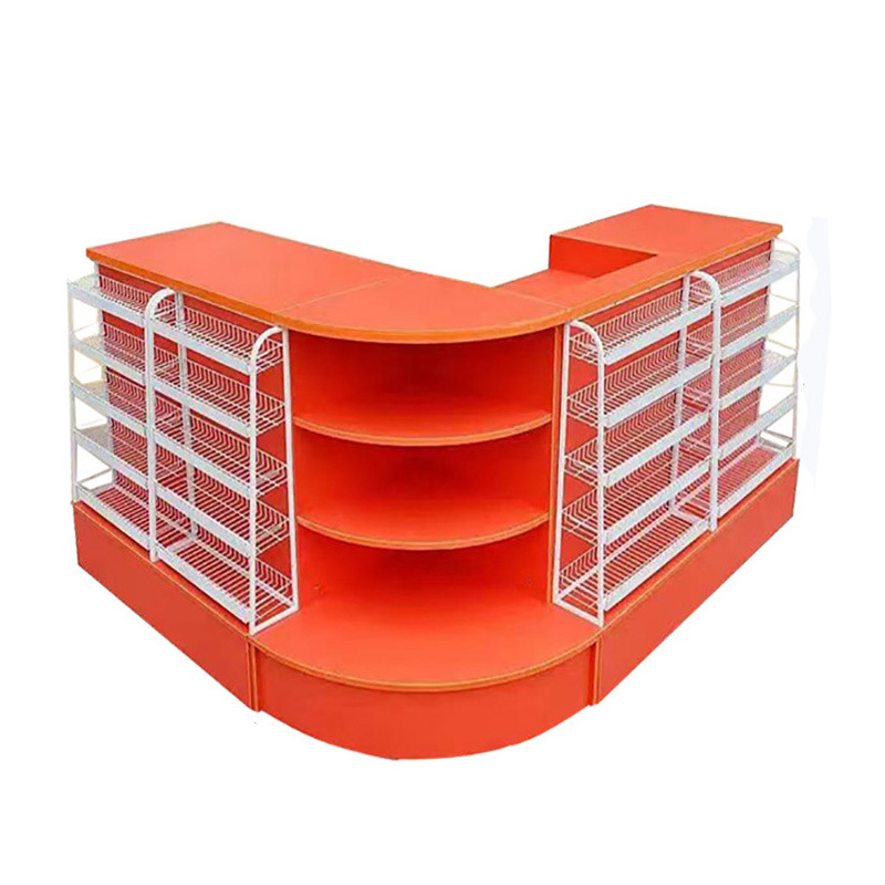 Multifunctional Store Cashier Counter Table Attractive