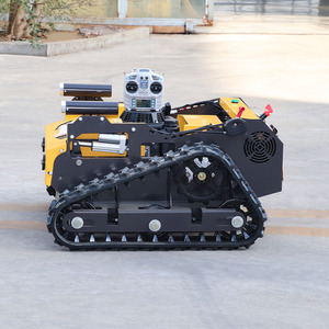 Cortadora de Césped a Control Remoto con Ruedas, Cuchilla Plana, Motor EPA Euro5, Altura Ajustable de 1 a 20 cm, Alcance de 500 m, Ideal para Granjas - Product Image 5