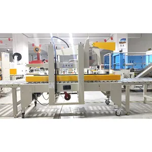 Box Folder Sealer Small Carton Box Sealing Folder Gluer Machine Automatic