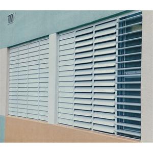 Persiennes <span class=keywords><strong>d</strong></span>'<span class=keywords><strong>air</strong></span> en aluminium avec système de drainage pour la ventilation et la protection des murs - Product Image 2