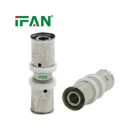 Raccords de plomberie IFAN pour tuyaux PEX, raccord multicouche 1/2-1 pouce, raccord à sertir en laiton pour tuyau PEX