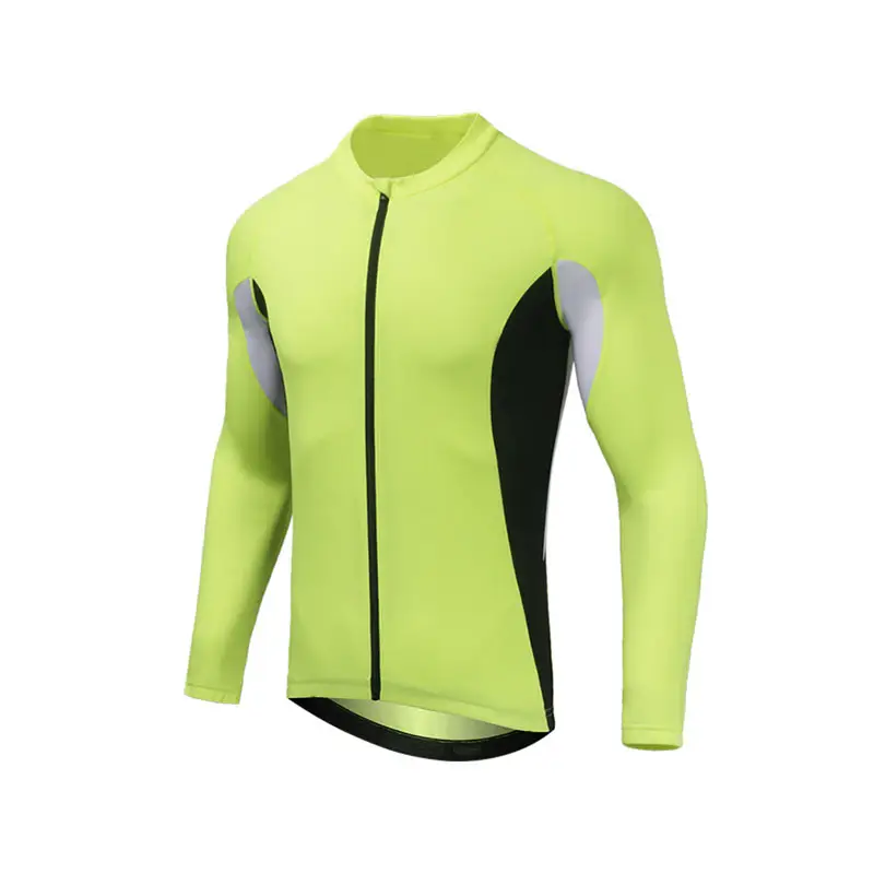 2022 Wholesale Custom Cycle Bicycle Long Sleeve Bike Wear Men's Cycling Jerseys Roadbike OEM