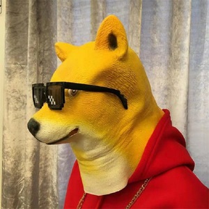 Máscara Divertida <span class=keywords><strong>de</strong></span> Animales para Cosplay, Máscara <span class=keywords><strong>de</strong></span> Perro y Caballo, Disfraces <span class=keywords><strong>de</strong></span> Halloween para TV y Cine, Accesorios <span class=keywords><strong>de</strong></span> Disfraces - Product Image 4
