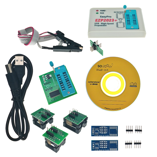 Upgraded EZP2023 USB High Speed Programmer 24/25/93/95Bois 2019/2010