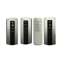 Interrupteurs intelligents sans fil KaiYi F-433 personnalisés 2,4 G à double température de couleur, télécommande 10A 220V, alimentés par batterie, industriels
