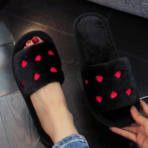 New Product Wholesale EVA Sole Cute Floor Slippers Plush Ladies' Home Slippers With Brand New High Quality - Product Image 2