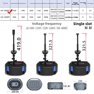 Mini <span class=keywords><strong>pompe</strong></span> submersible UV silencieuse pour bassin, avec LED colorées, fontaine et filtre d'aération pour l'aménagement aquatique - Product Image 5
