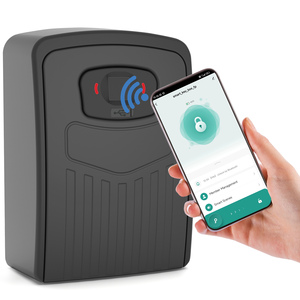 Caja de Seguridad con Cerradura de Huella Digital para Colgar en la Puerta, sin Llave, para Hotel, Inmobiliarias, Autos, Hogar, Montada en la Pared - Product Image 1